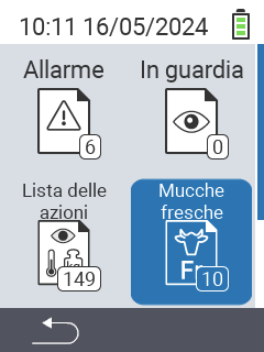 Mucche fresche