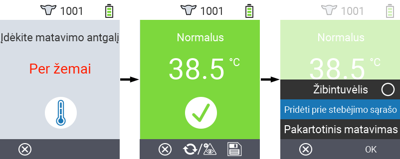 VitalControl: Menu Actions Put on watch list