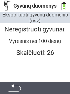 VitalControl Duomenų valdymas