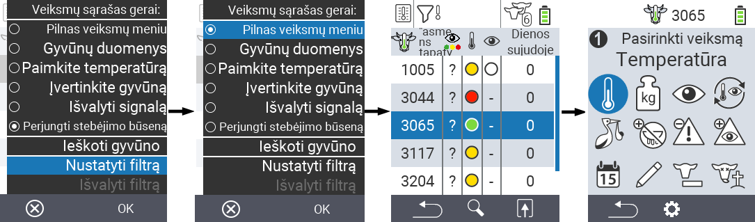 VitalControl Lists Alarmlist