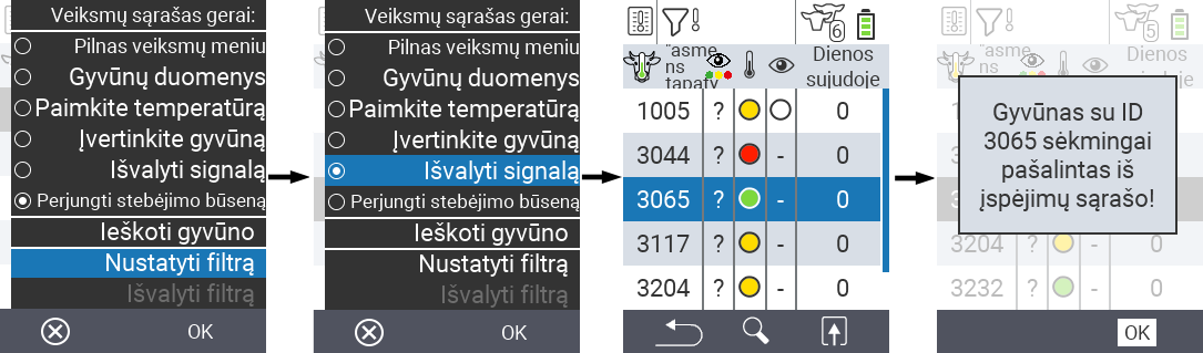VitalControl Lists Alarmlist