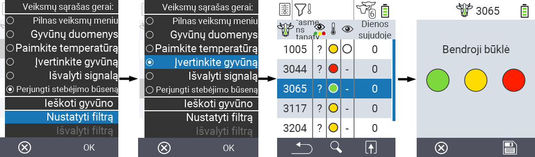 VitalControl Lists Alarmlist