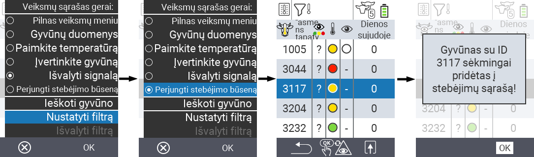 VitalControl Lists Alarmlist