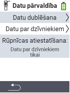 VitalControl Datu pārvaldība