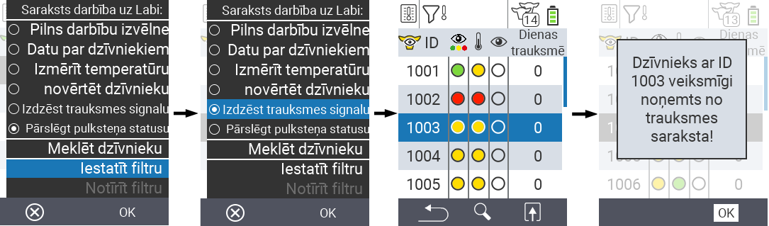 VitalControl Lists Alarmlist