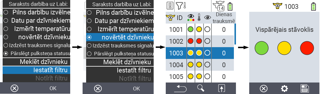 VitalControl Lists Alarmlist