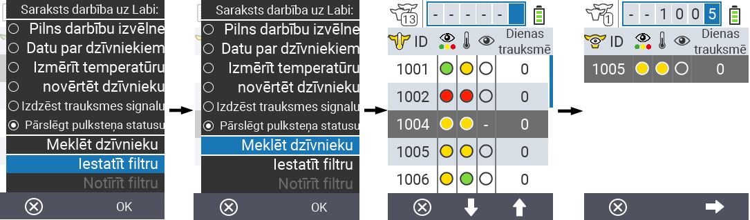 VitalControl Lists Alarmlist