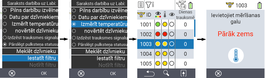 VitalControl Lists Alarmlist