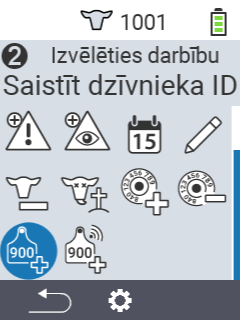 Saistīt dzīvnieka ID