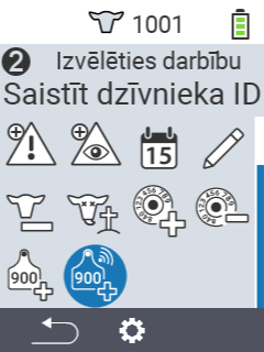 Saistīt dzīvnieka ID
