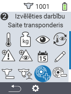 Saistīt transponderu