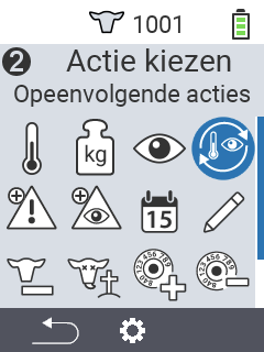 Opeenvolgende acties