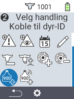 Koble dyre-ID