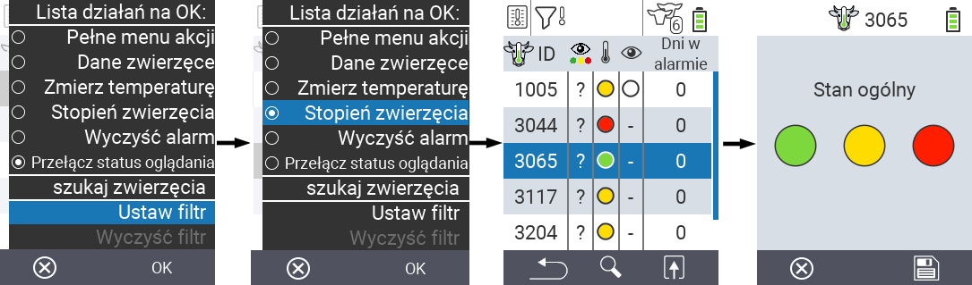 VitalControl Lists Alarmlist