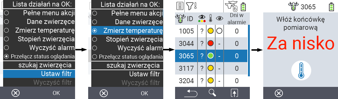 VitalControl Lists Alarmlist