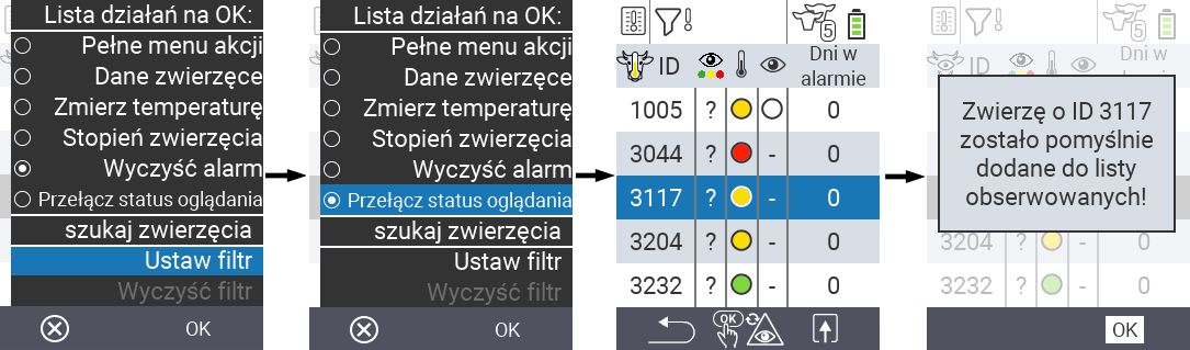 VitalControl Lists Alarmlist