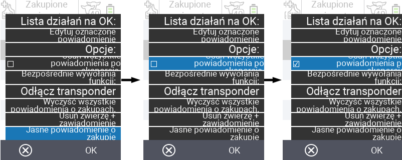 VitalControl: Lista zakupionych zwierząt, eksport csv