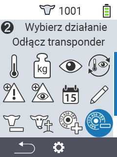 Unlink transponder