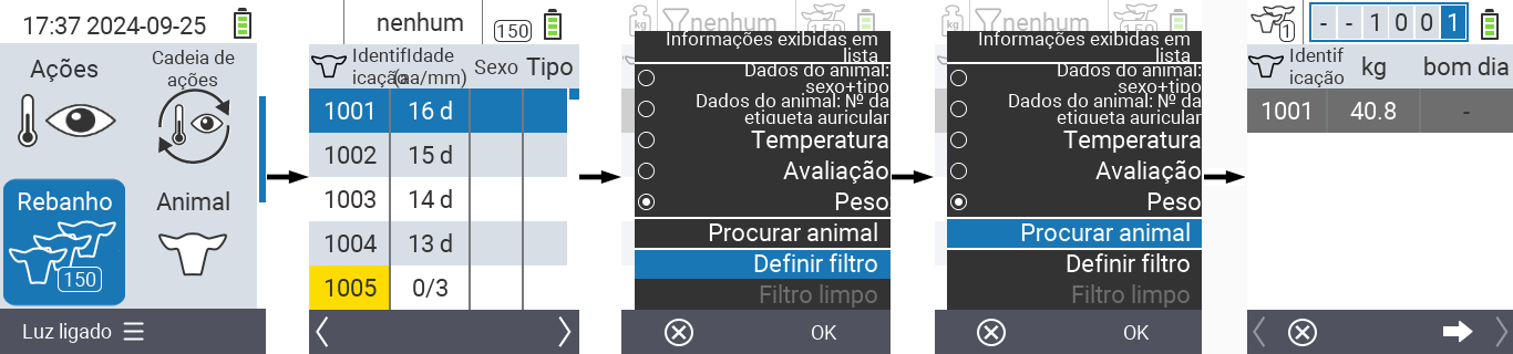 VitalControl: Menu Herd