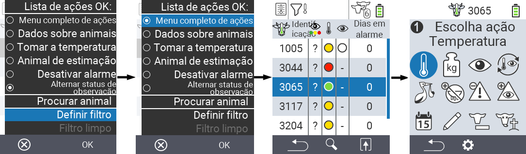 VitalControl Lists Alarmlist