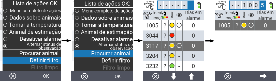 VitalControl Lists Alarmlist