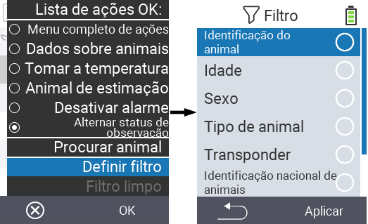 VitalControl Lists Alarmlist