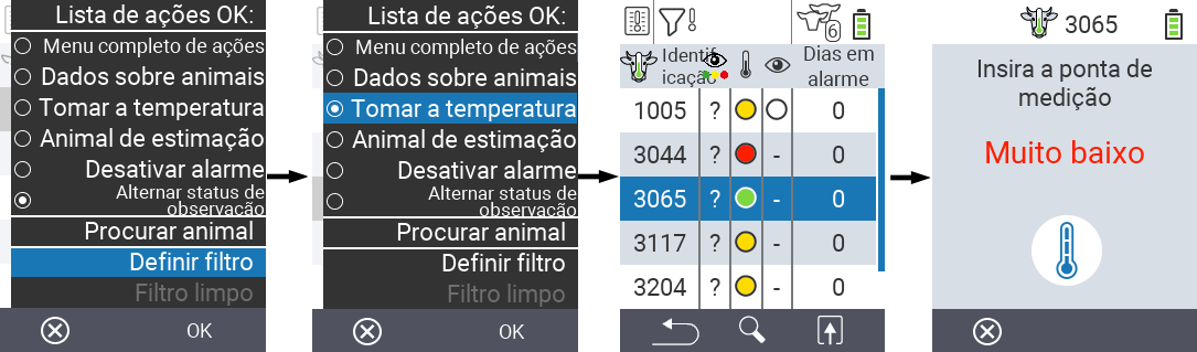 VitalControl Lists Alarmlist