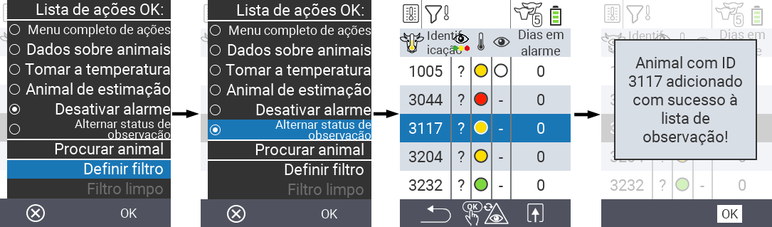 VitalControl Lists Alarmlist