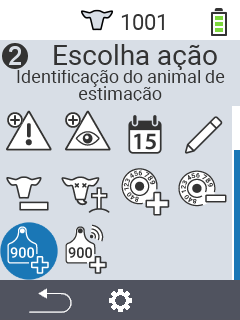 Vincular ID do animal
