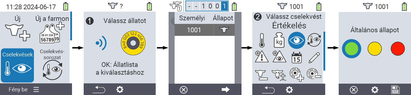 VitalControl: Menu Actions Rating