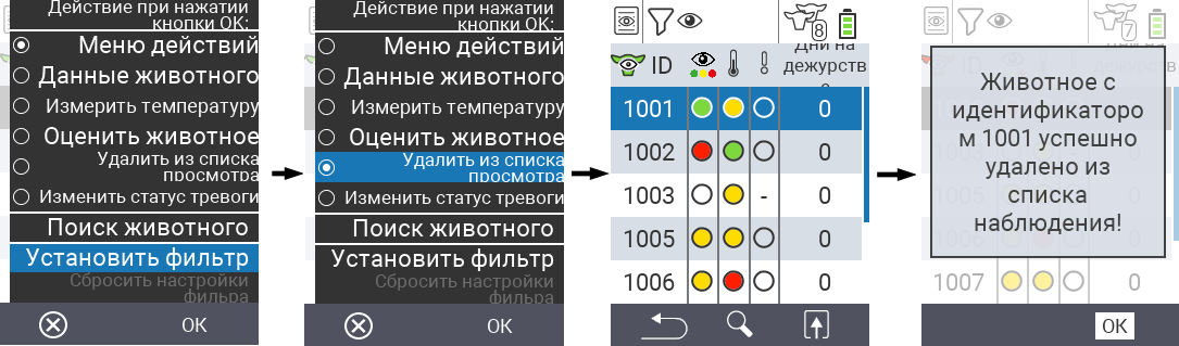VitalControl Lists On watch list