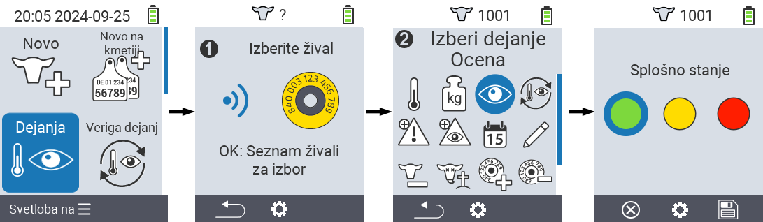 VitalControl: Menu Actions Rating