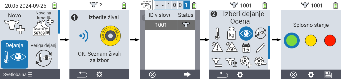 VitalControl: Menu Actions Rating