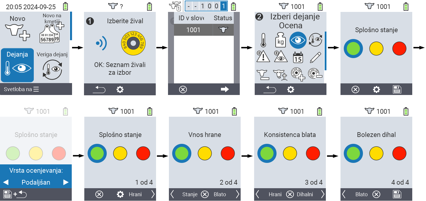 VitalControl: Menu Actions Rating