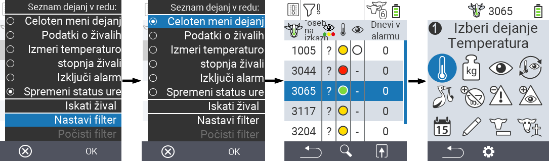 VitalControl Lists Alarmlist