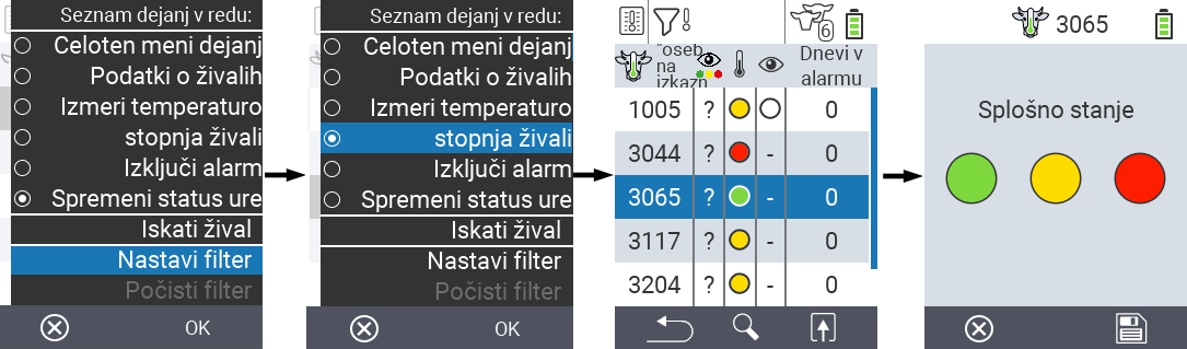 VitalControl Lists Alarmlist