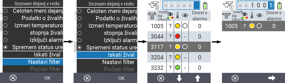 VitalControl Lists Alarmlist