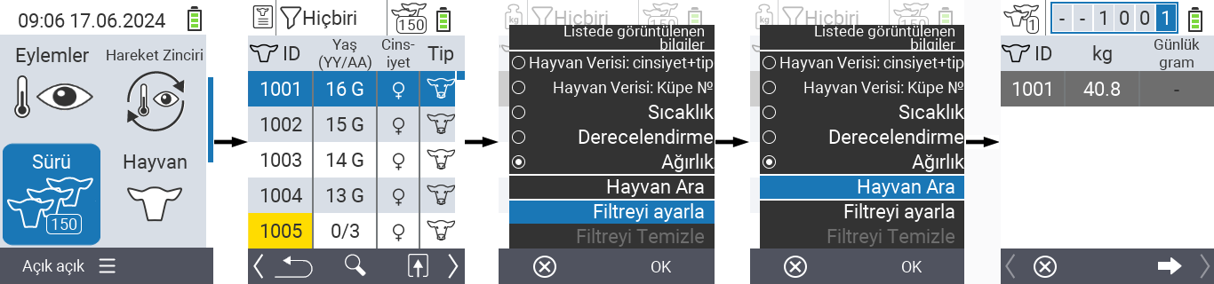 VitalControl: Menü Sürü