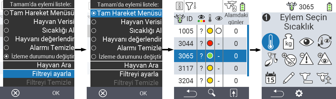 VitalControl Lists Alarmlist