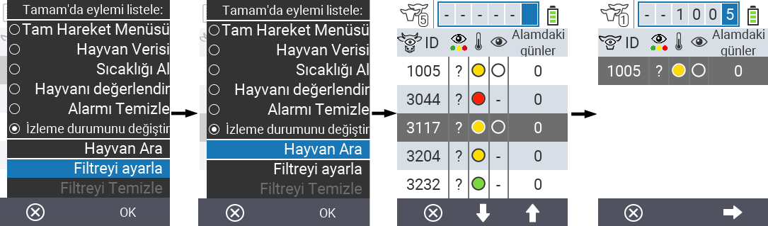 VitalControl Lists Alarmlist