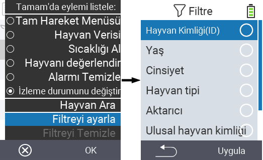 VitalControl Lists Alarmlist