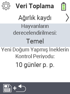 Hayvan verilerinin toplanması