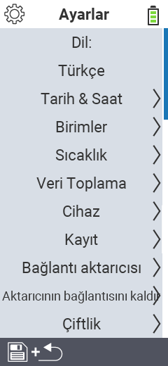 VitalControl Ayarları