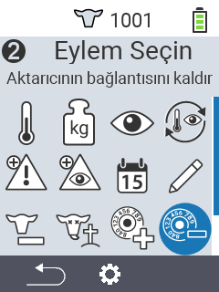 Transponder bağlantısını kes