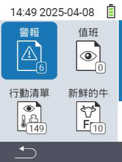 警報